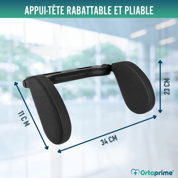 Appui-Tête Auto pour Siège Arrière | Rabattable
