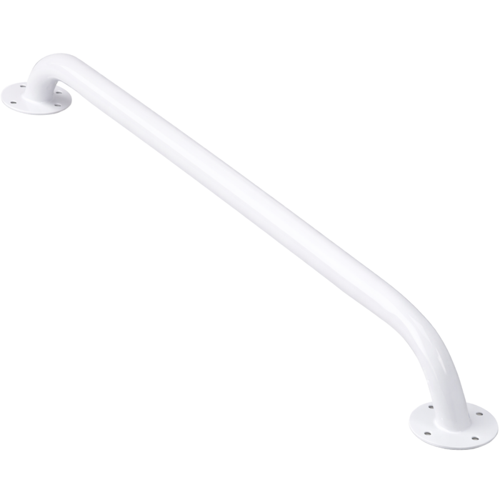 Poignées Blanches en Acier pour Mur | Quatre Tailles