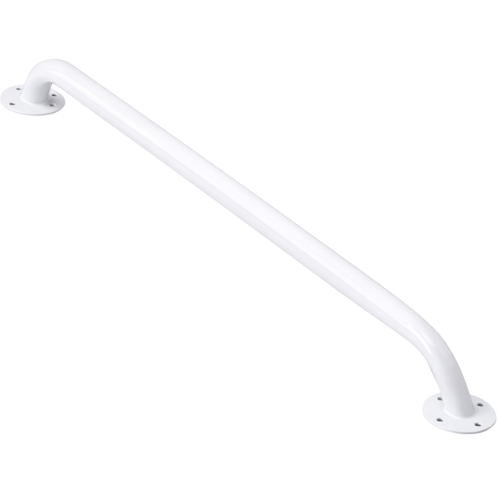 Poignées Blanches en Acier pour Mur | Quatre Tailles