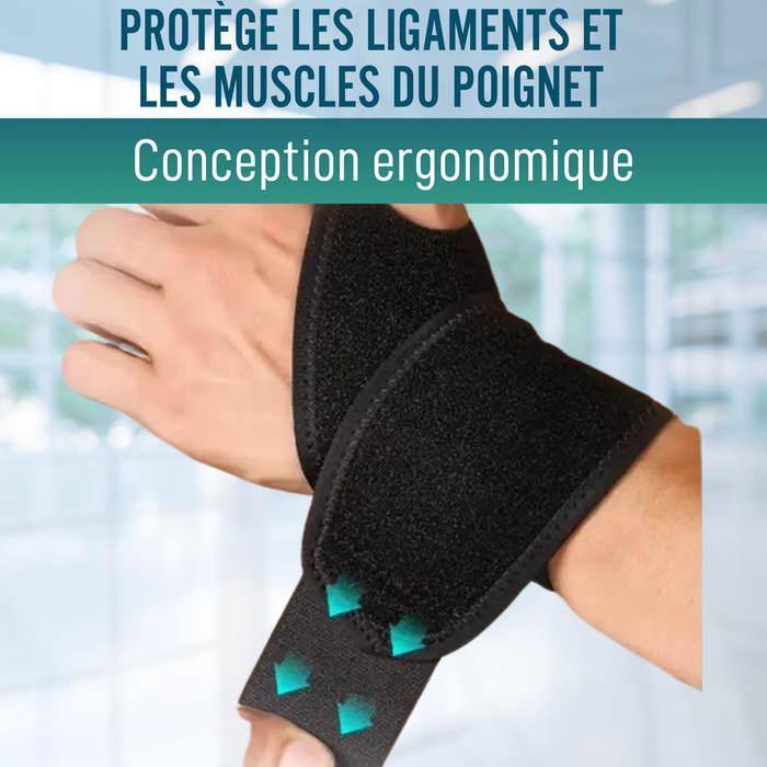 Attelle pour Tendinite | Support pour Poignet en Néoprène