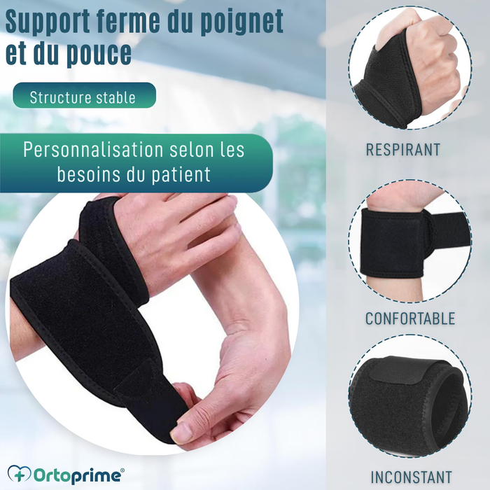 Attelle pour Tendinite | Support pour Poignet en Néoprène