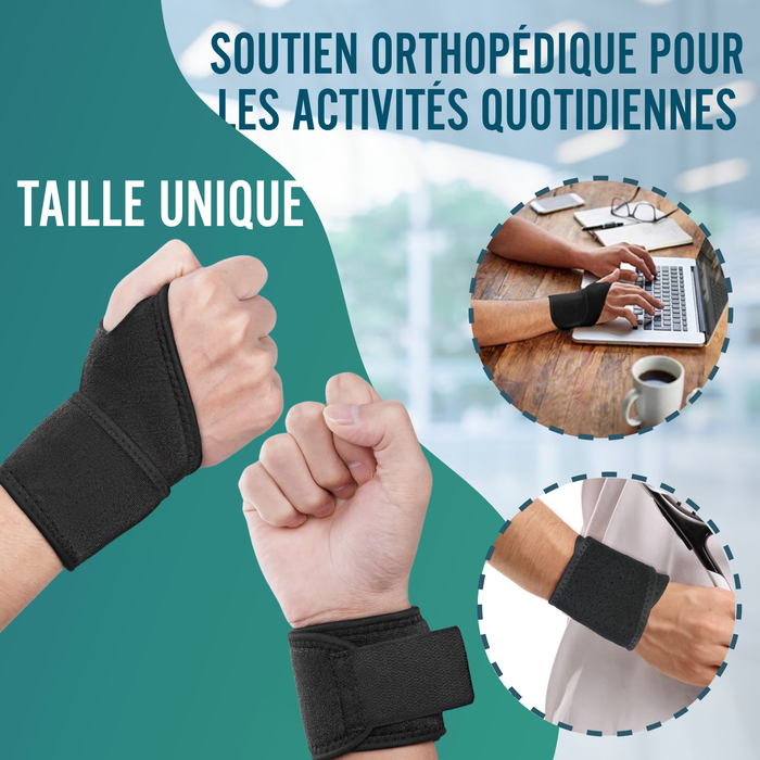 Attelle pour Tendinite | Support pour Poignet en Néoprène