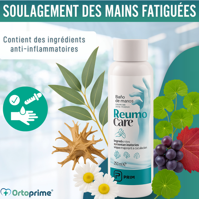 Traitement Régénérateur Mains | Bain Anti-inflammatoire 250ml