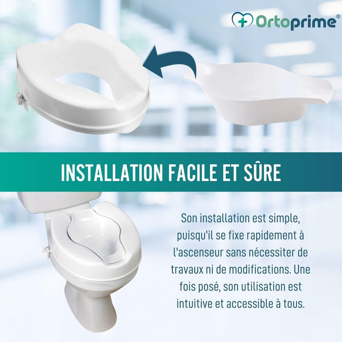 Bidet Portable pour Rehausseur WC | Siège Adaptable