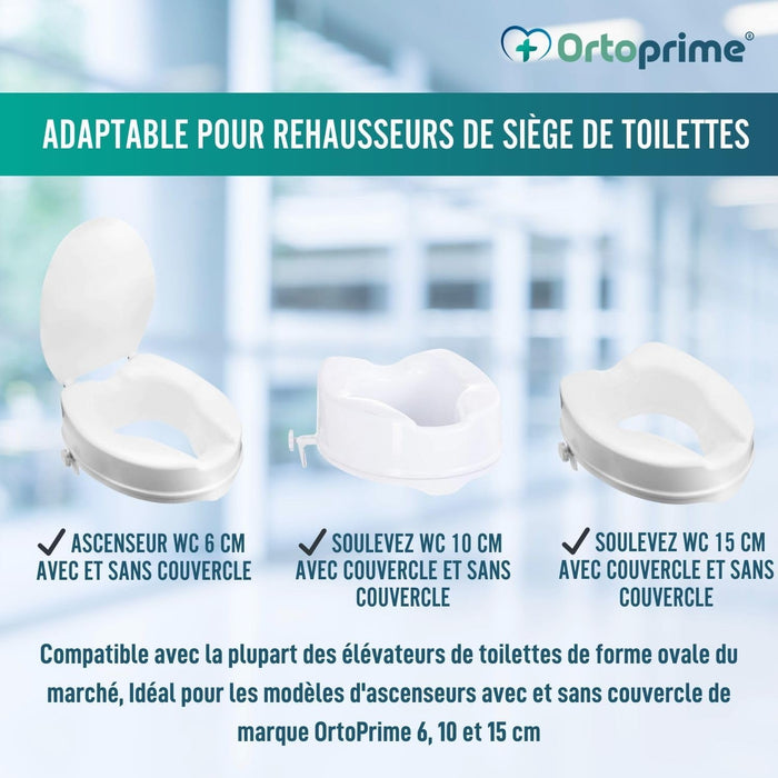 Bidet Portable pour Rehausseur WC | Siège Adaptable