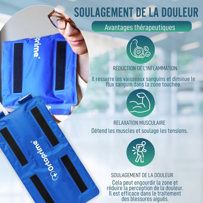 Compresse Thermique pour Blessures | Réutilisable, Adaptable