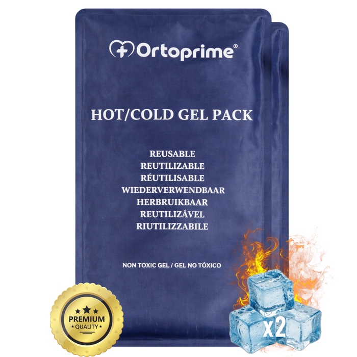 Compresse Gel Réutilisables Froid et Chaud | Pack X2