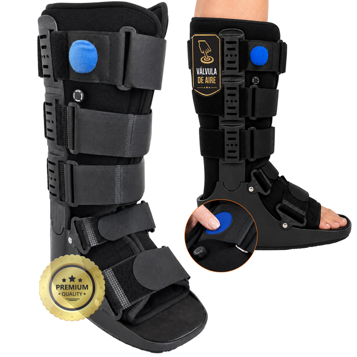 Botte Walker Longue Fixe avec Chambre à Air | Orthopédique
