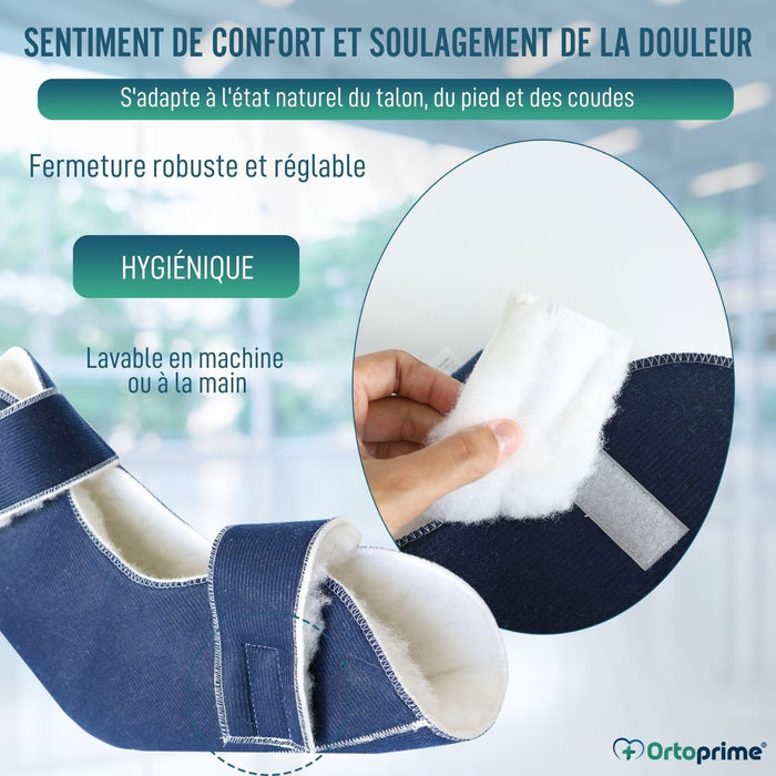 Bottes Anti-Escarres Protectrices | Paire Gauche et Droite