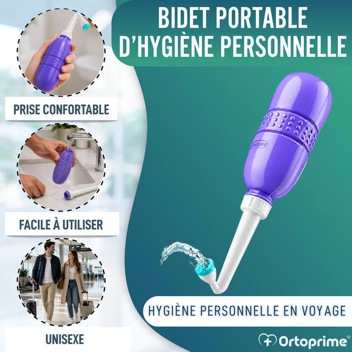 Bidet Portable pour Hygiène Intime Unisexe | 400 ml