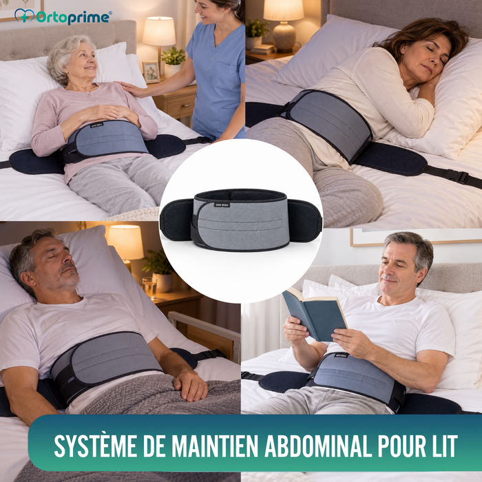 Ceinture Abdominale de Lit pour Prévention des Chutes