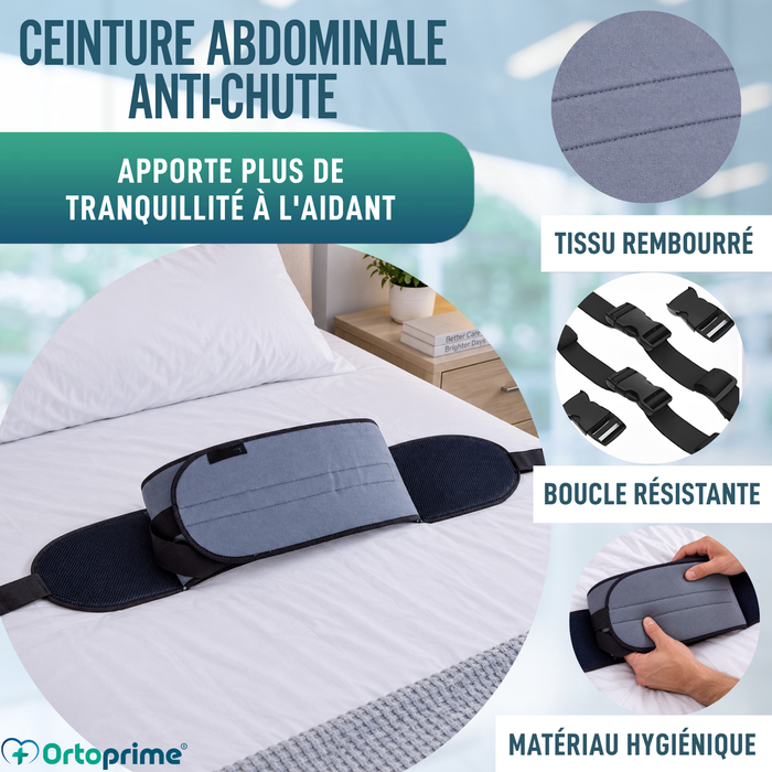 Ceinture Abdominale de Lit pour Prévention des Chutes