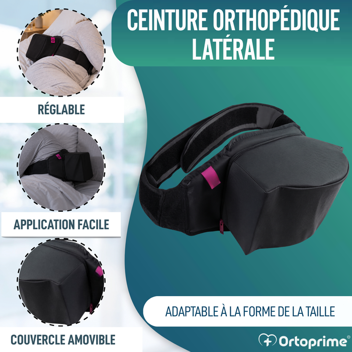 Ceinture avec Coussin de Positionnement Latéral | Apnée du Sommeil