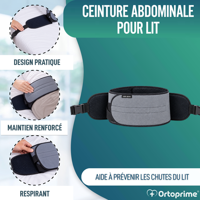 Ceinture Abdominale de Lit pour Prévention des Chutes