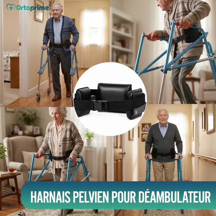 Support Pelvien pour Déambulateur | Stabilisateur Hanche