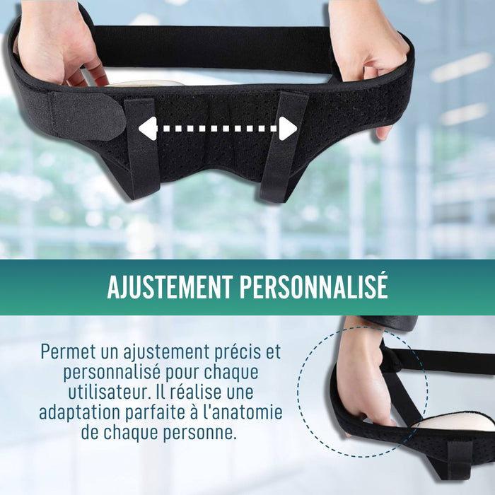Ceinture pour Hernie Inguinale avec Coussinets  | Unisexe