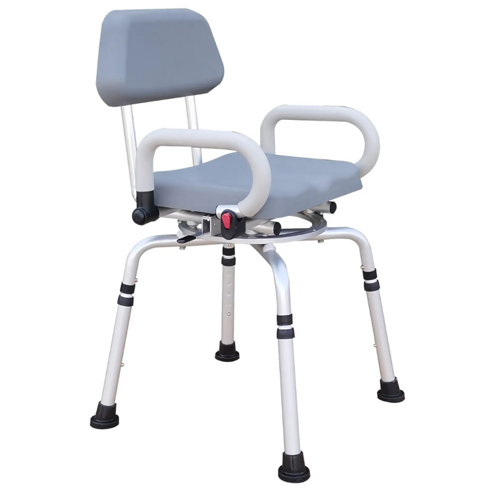 Chaise de Douche Rembourrée et Pivotante | Mobilité Réduite