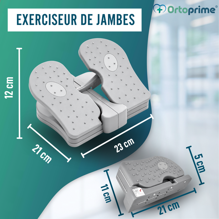 Mini Stepper Pliable pour Seniors | Pédales Statiques