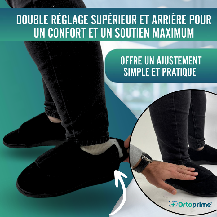 Chaussures pour Pieds Larges Unisexes | Chaussure Large Fourrure