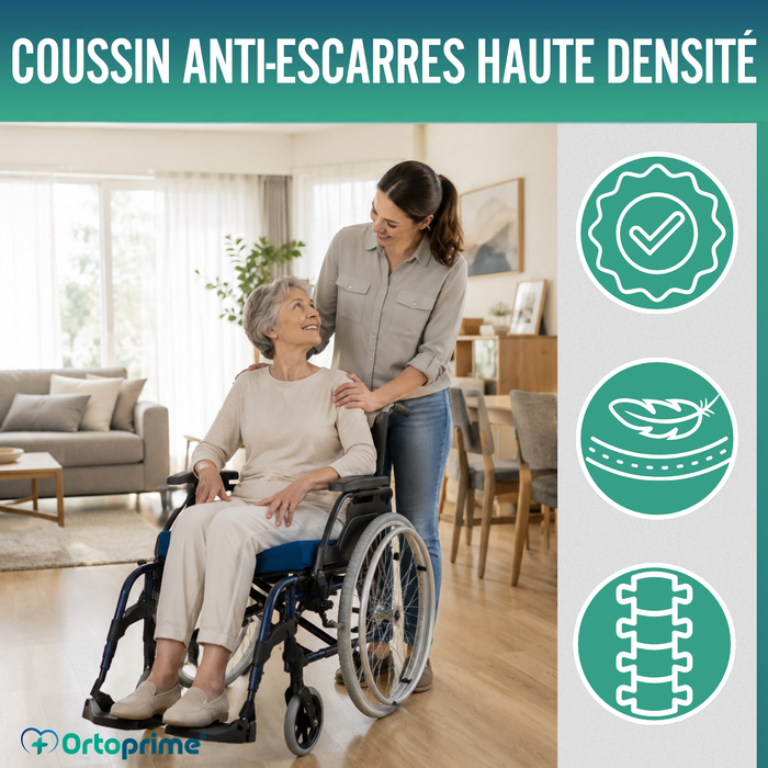 Coussin Anti-escarres Viscoélastique 50kg/m3