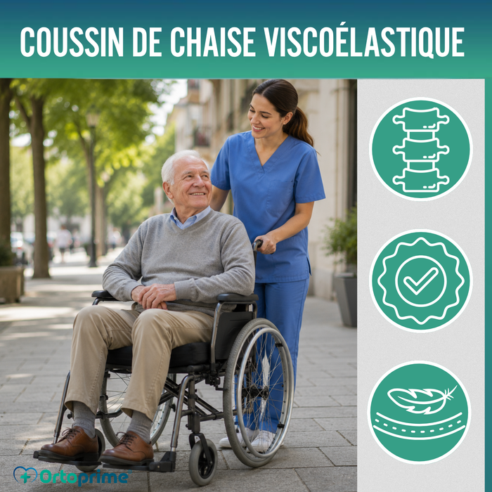 Coussin Anti-escarres Viscoélastique 80kg/m3