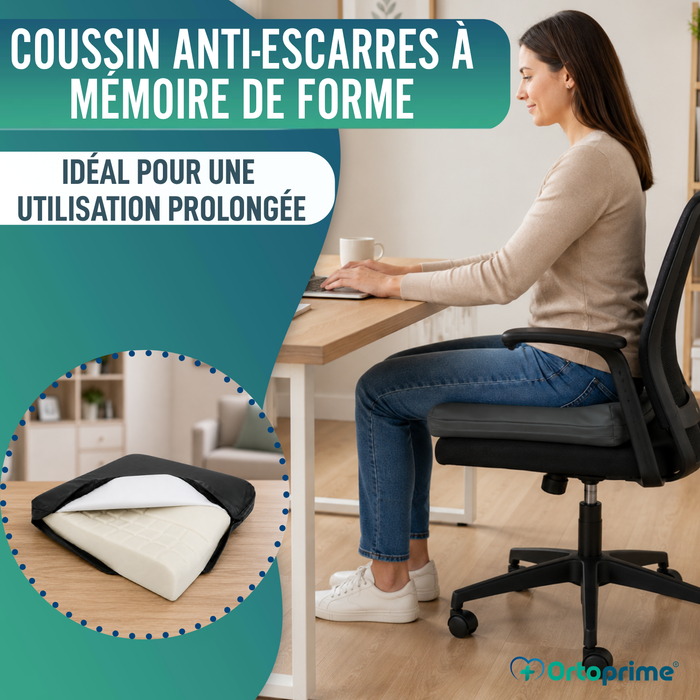 Coussin Anti-escarres Viscoélastique 80kg/m3