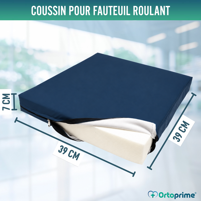 Coussin Anti-escarres Viscoélastique 50kg/m3