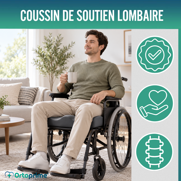 Coussin Orthopédique Antidérapant pour le Coccyx | Ergonomique