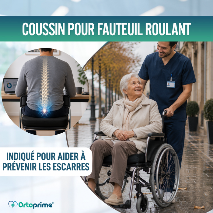Coussin Anti-escarres Viscoélastique 80kg/m3