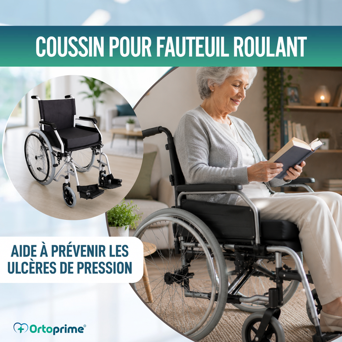 Coussin Anti-escarres à Rainures Anatomiques