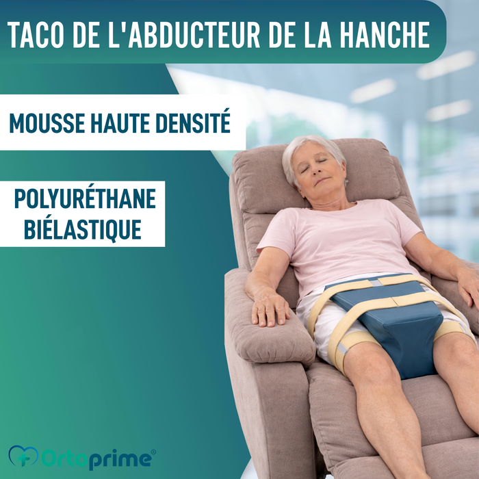 Coussin Abducteur de Hanche Post-Opératoire Imperméable