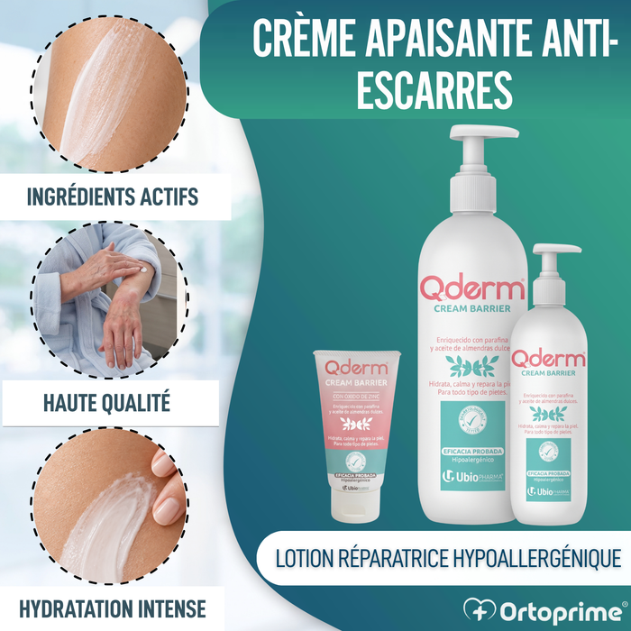 Crème Anti-escarres à l'Oxyde de Zinc pour Peaux Irritées