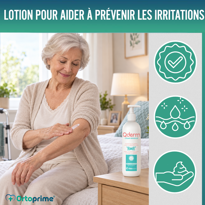 Crème Anti-escarres à l'oxyde de Zinc pour les Peaux Irritées | Distributeur 500 ml