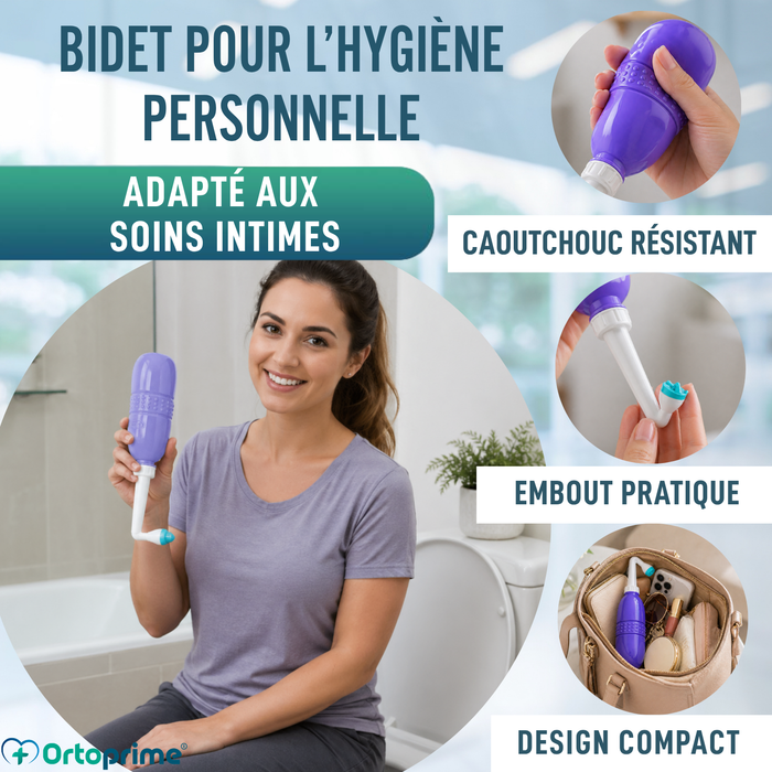 Bidet Portable pour Hygiène Intime Unisexe | 400 ml