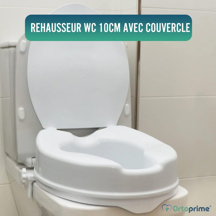 Rehausseur de WC avec et sans couvercle | Résistant 223kg