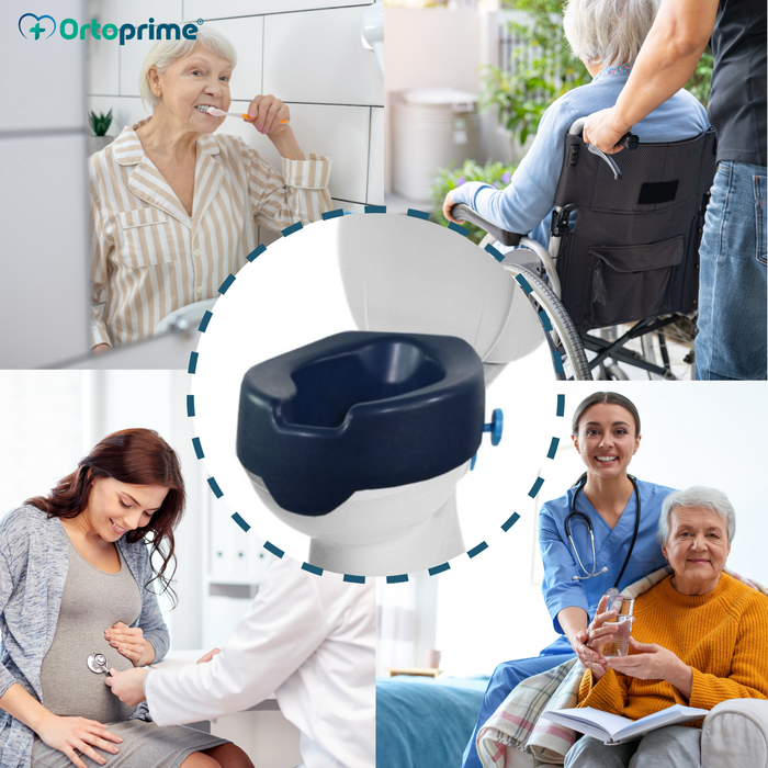 Élévateur WC 10 cm Doux | Rehausseur WC Adultes