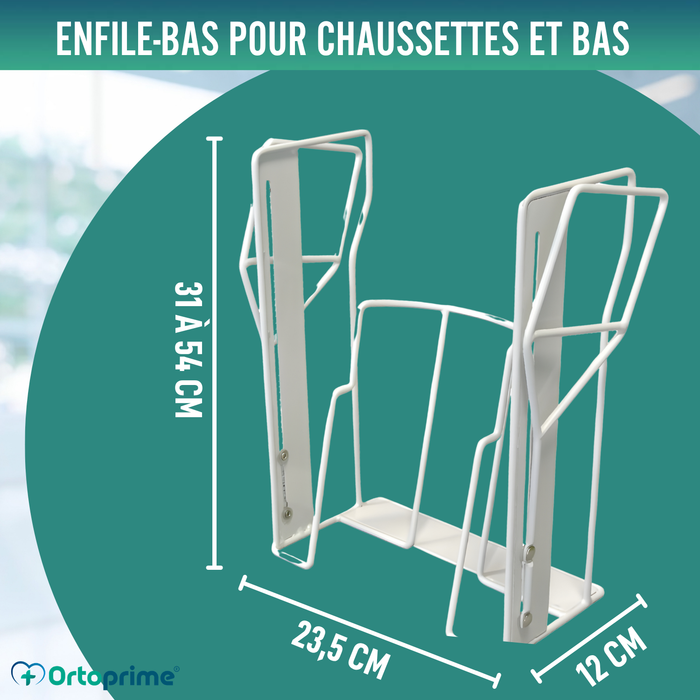 Enfile-bas de Compression | Aide Pliable