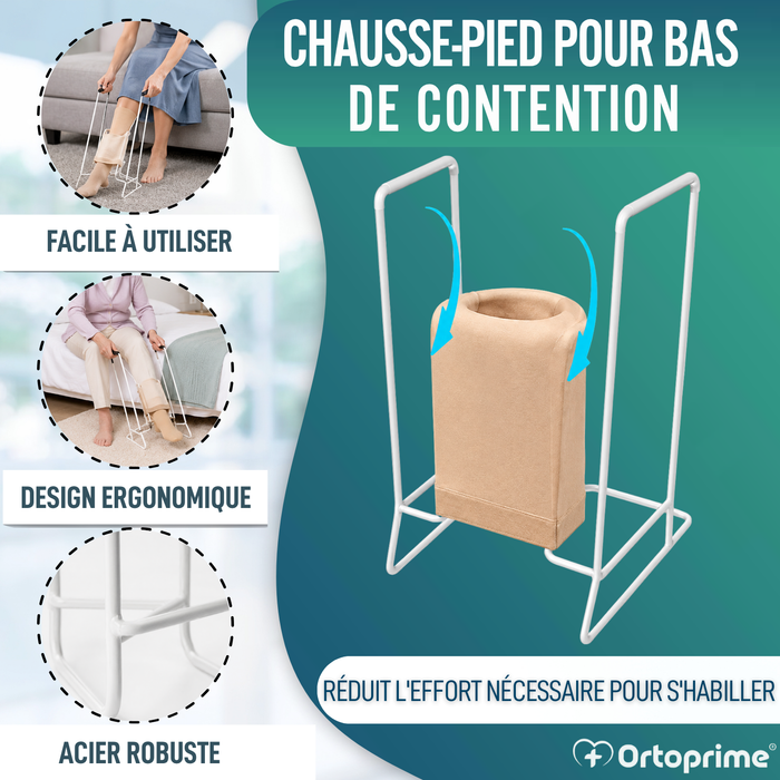 Aide à l'Enfilage de Bas de Compression | Aides pour S'habiller
