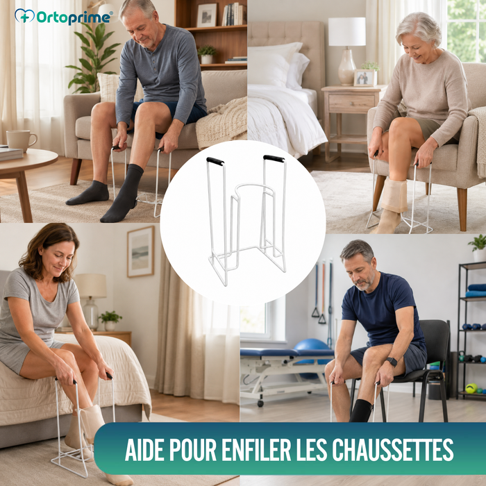 Aide à l'Enfilage de Bas de Compression | Aides pour S'habiller