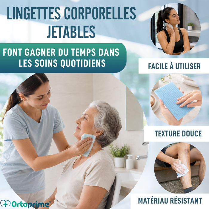 Éponges Jetables Boîte de 120 Unités