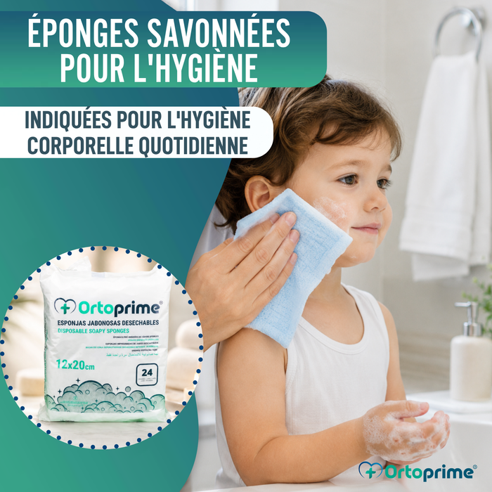 Éponges Jetables Boîte de 120 Unités