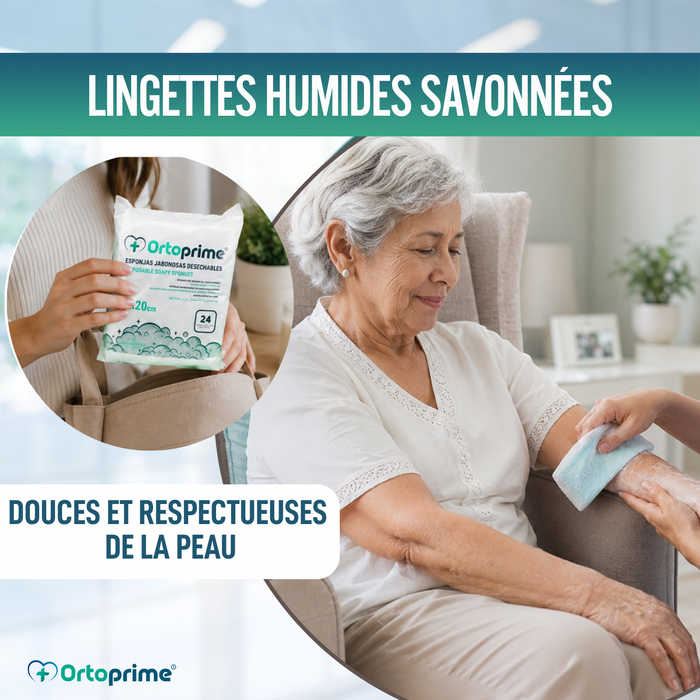 Éponges Jetables Boîte de 120 Unités