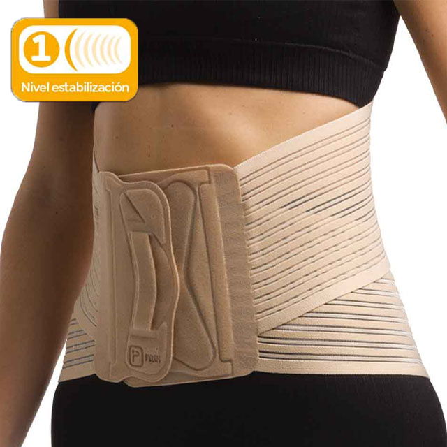 Ceinture Lombaire Semi-Rigide avec Croisement Lombaire