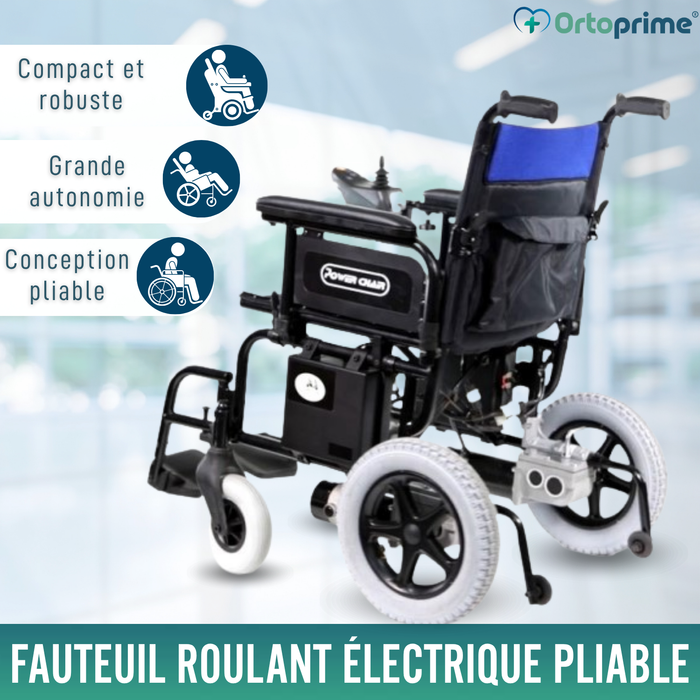 Fauteuil Roulant Électrique | Système de Pliage Rapide
