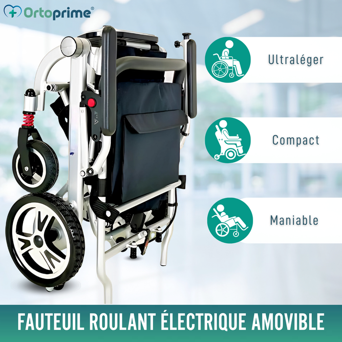 Fauteuil Roulant Électrique Ultra-léger & Batterie Lithium