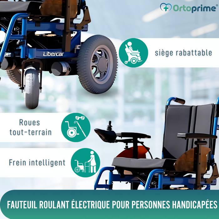 Fauteuil roulant électrique adaptable | Positions multiples