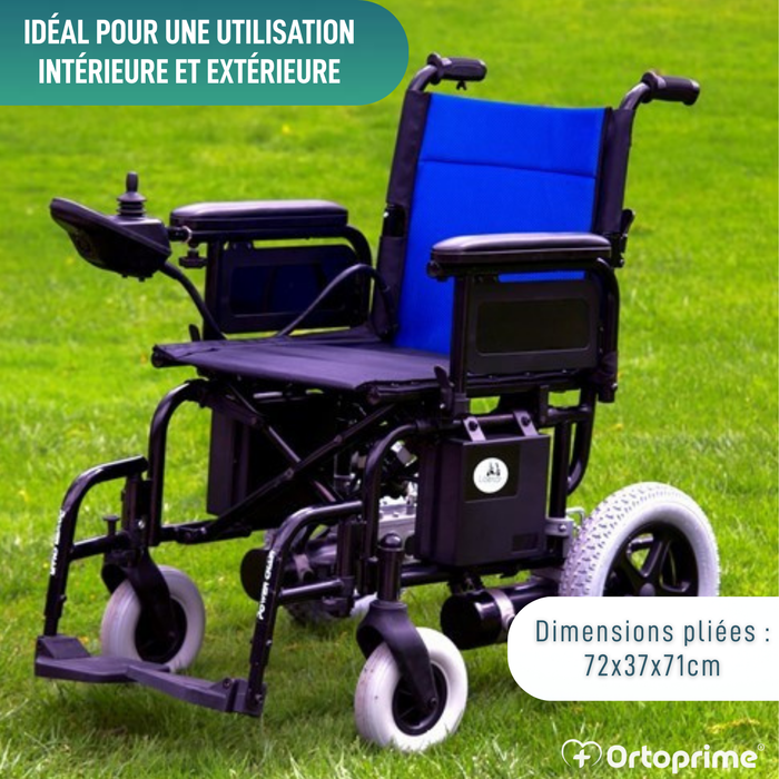 Chaise électrique mobilité réduite | Roues pleines