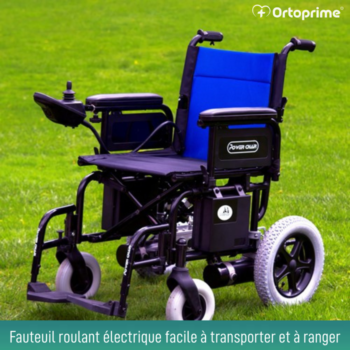 Fauteuil Roulant Électrique | Système de Pliage Rapide