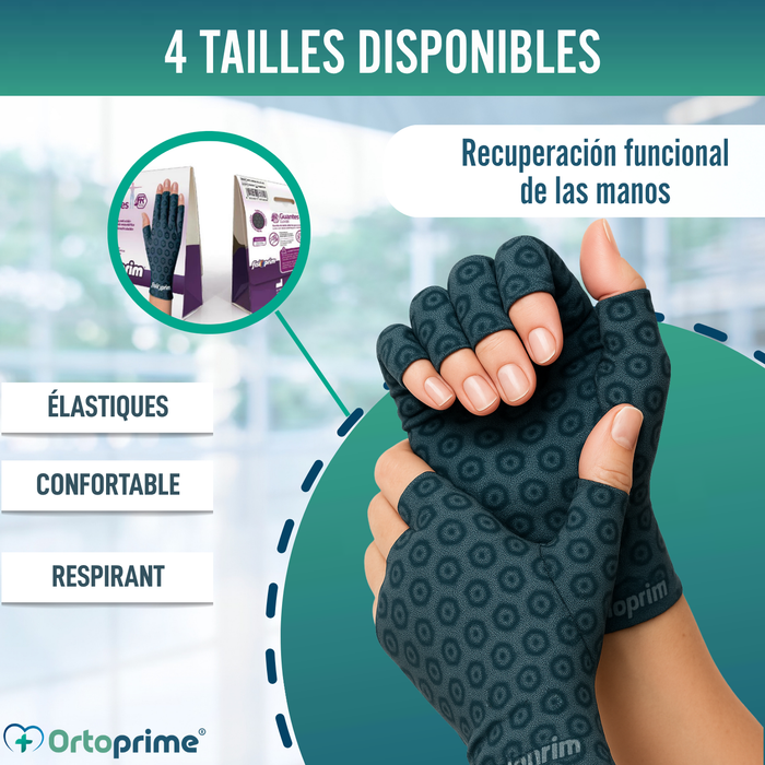 Gants Thérapeutiques pour Arthrose | Tissu Technique Élastique