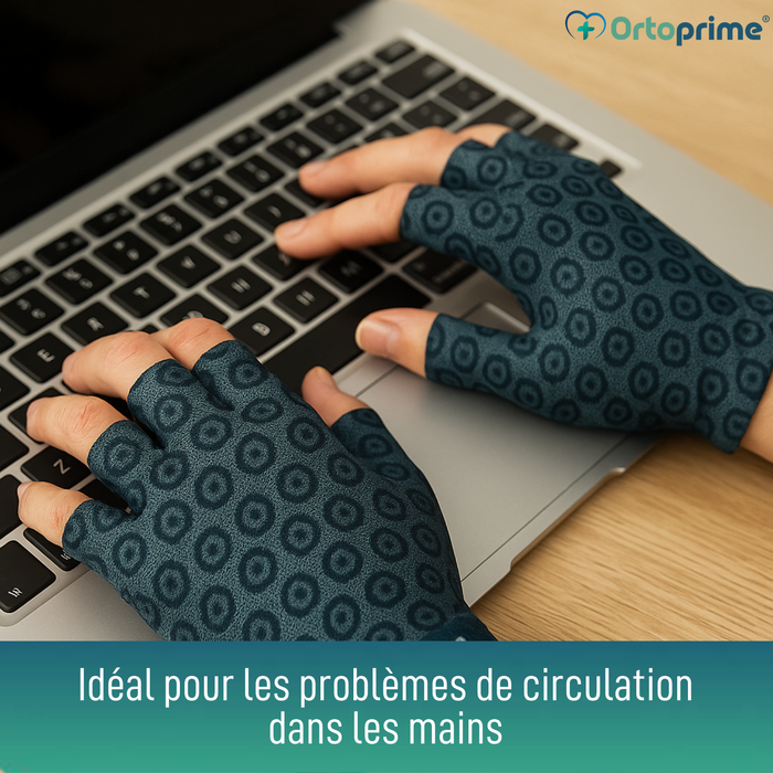 Gants Thérapeutiques pour Arthrose | Tissu Technique Élastique